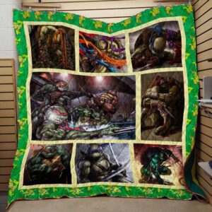 Teenage Mutant Ninja Turtles Fight Quilt V3  Quilt